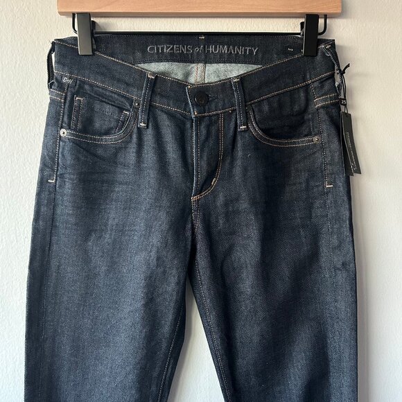 Citizens of Humanity Ava Low Rise Straight Leg Jeans Size 25 Women's NWT - Picture 3 of 10